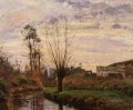 paisaje con pequeño arroyo 1872 Camille Pissarro
